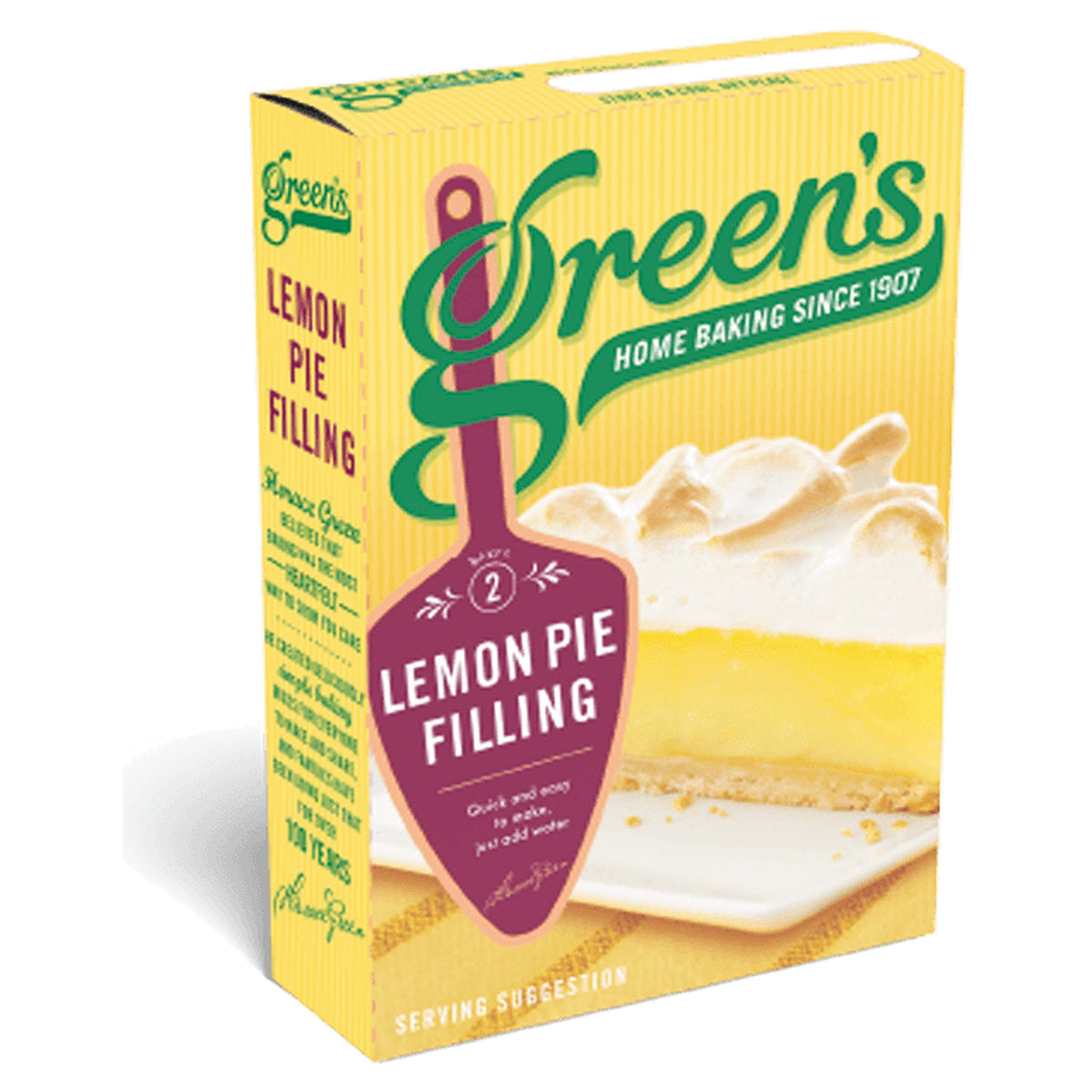 Greens Lemon Pie Filling Mix 140G