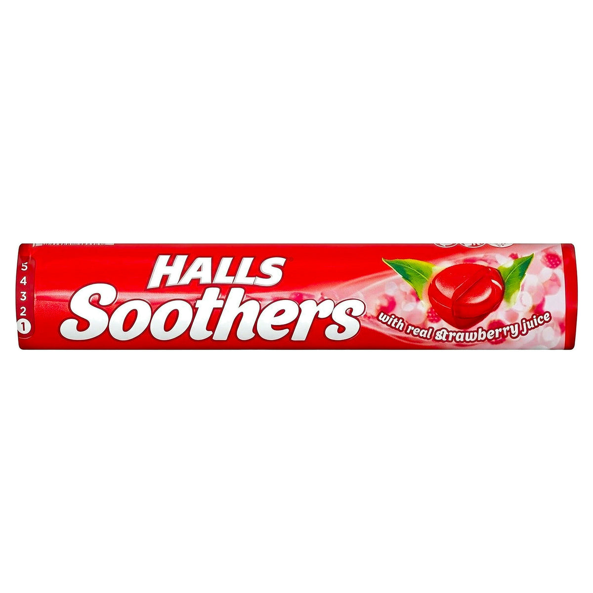 Halls Soothers Strawberry 45G