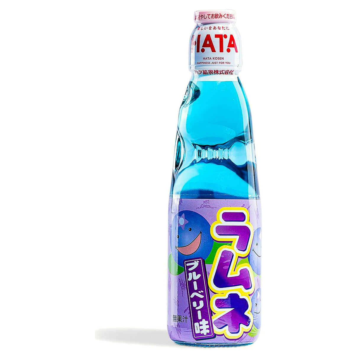 Hata Kosen Bottle Ramune Blueberry 200Ml