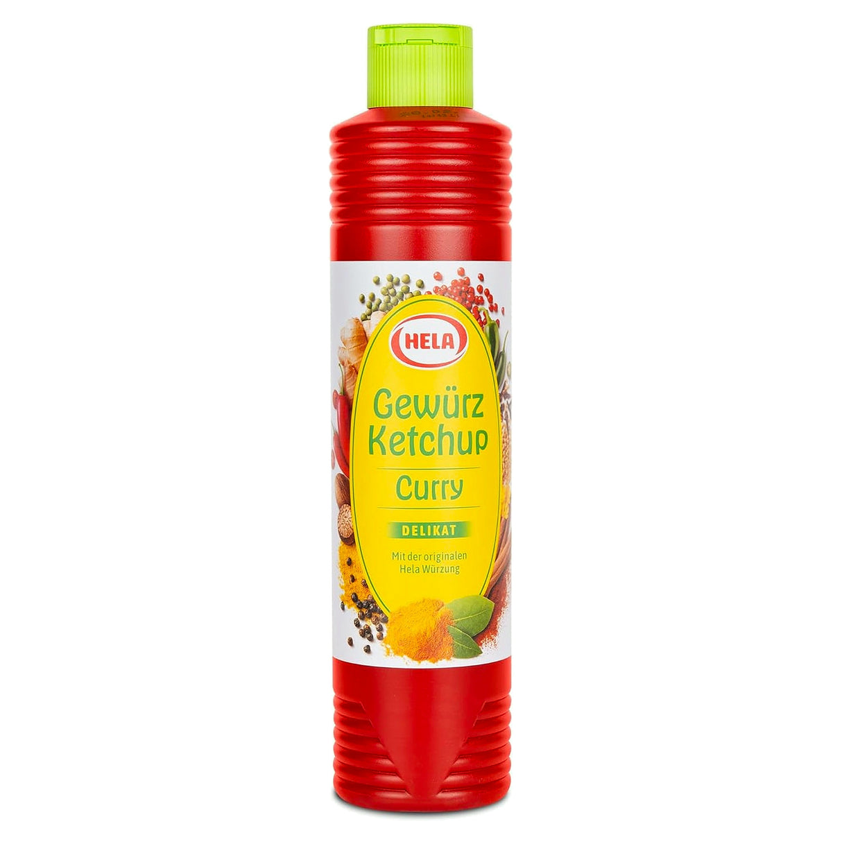 Hela GewüRz Ketchup Curry Delikat (Mild) 800ML