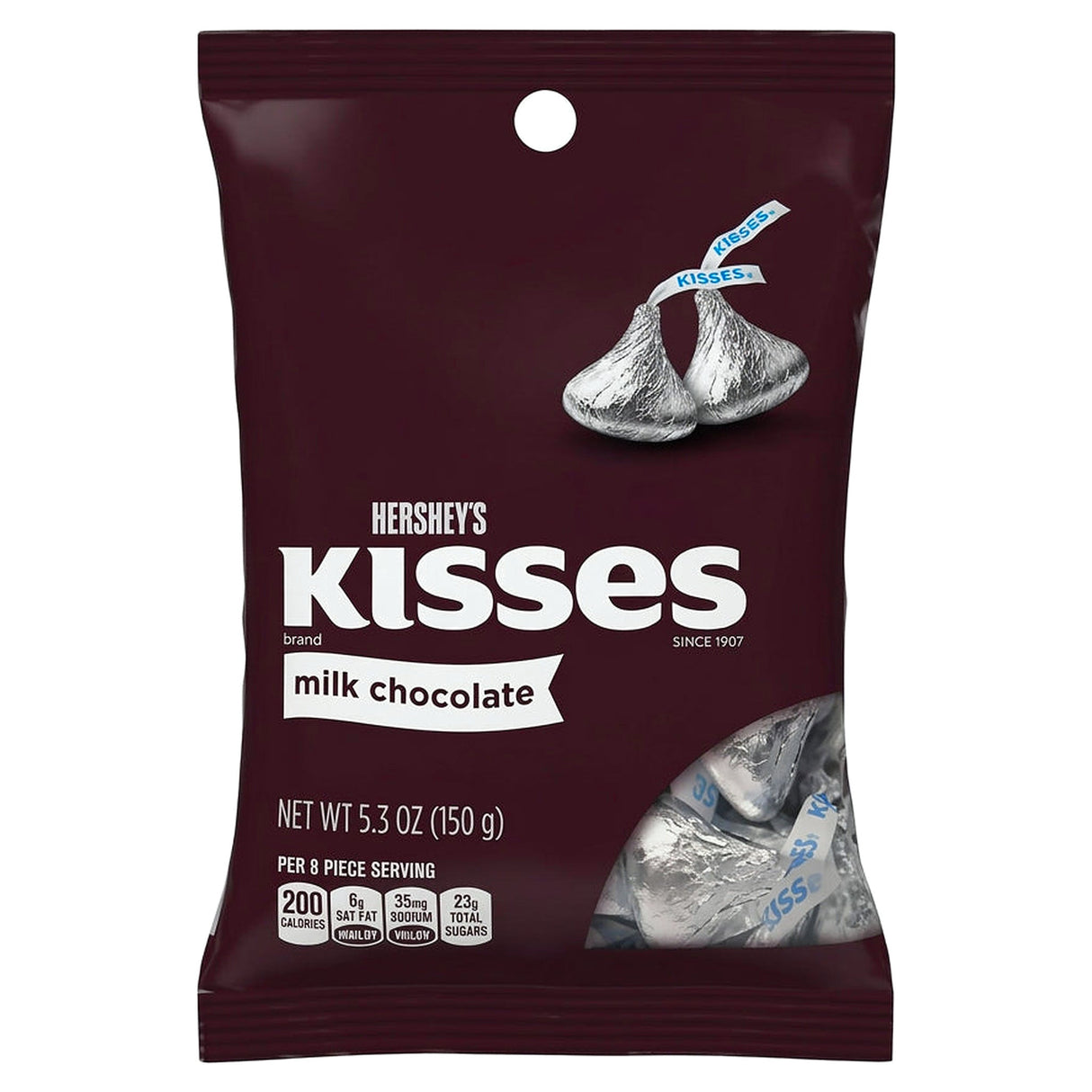 Hershey's Kisses Milk Chocolate 150G