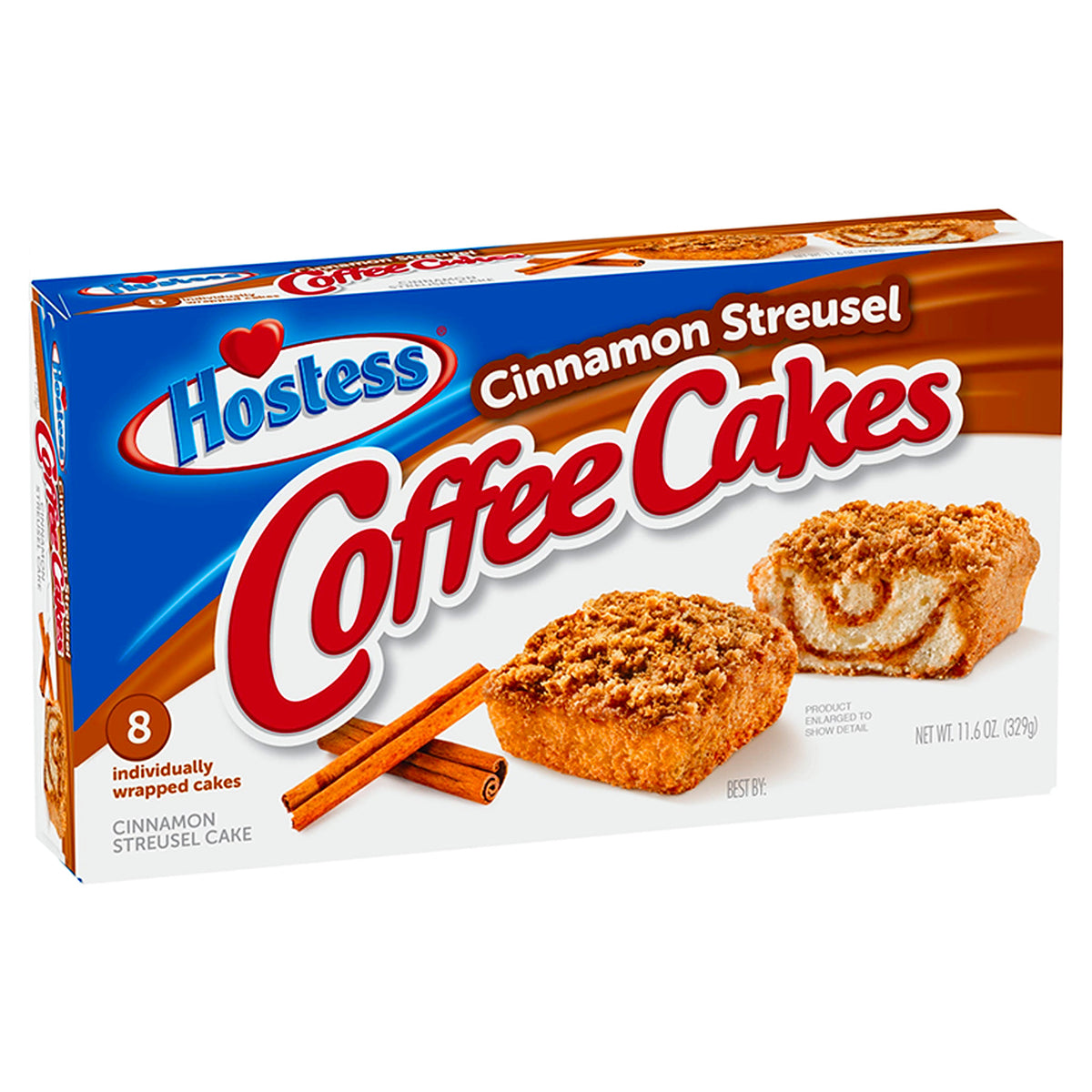 Hostess Cinnamon Coffee Cupcakes 11.6Oz 8-Pack