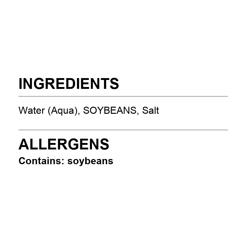 Verified ingredient panel