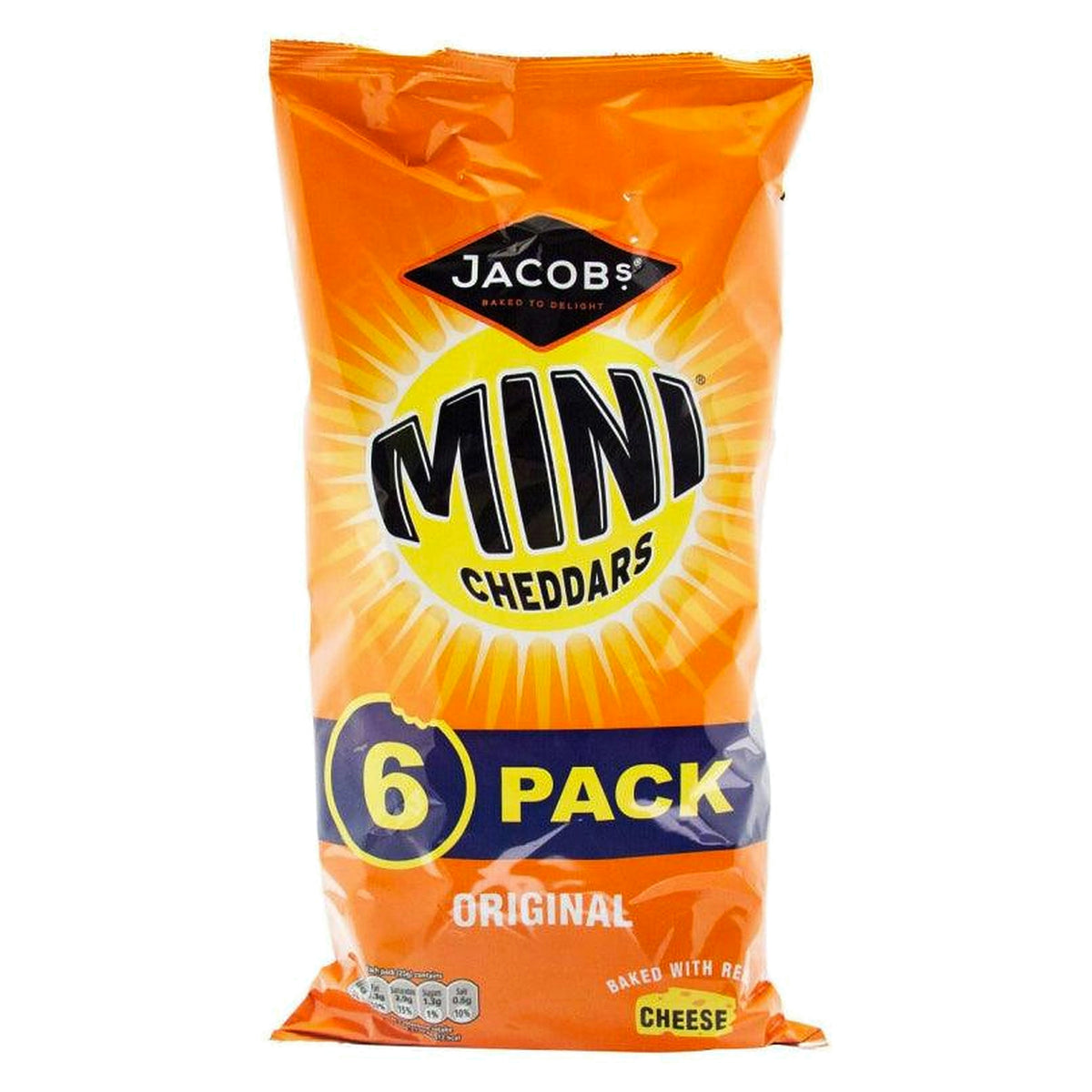 Jacobs Mini Cheddars 6Pk