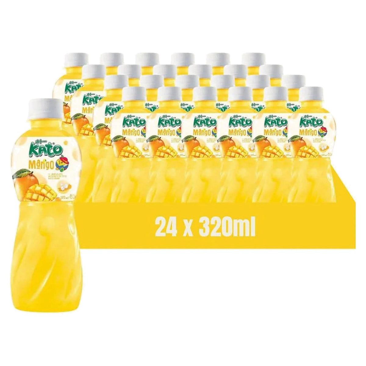 Kato Nata De Coco Mango Juice 320ml (Case of 24)