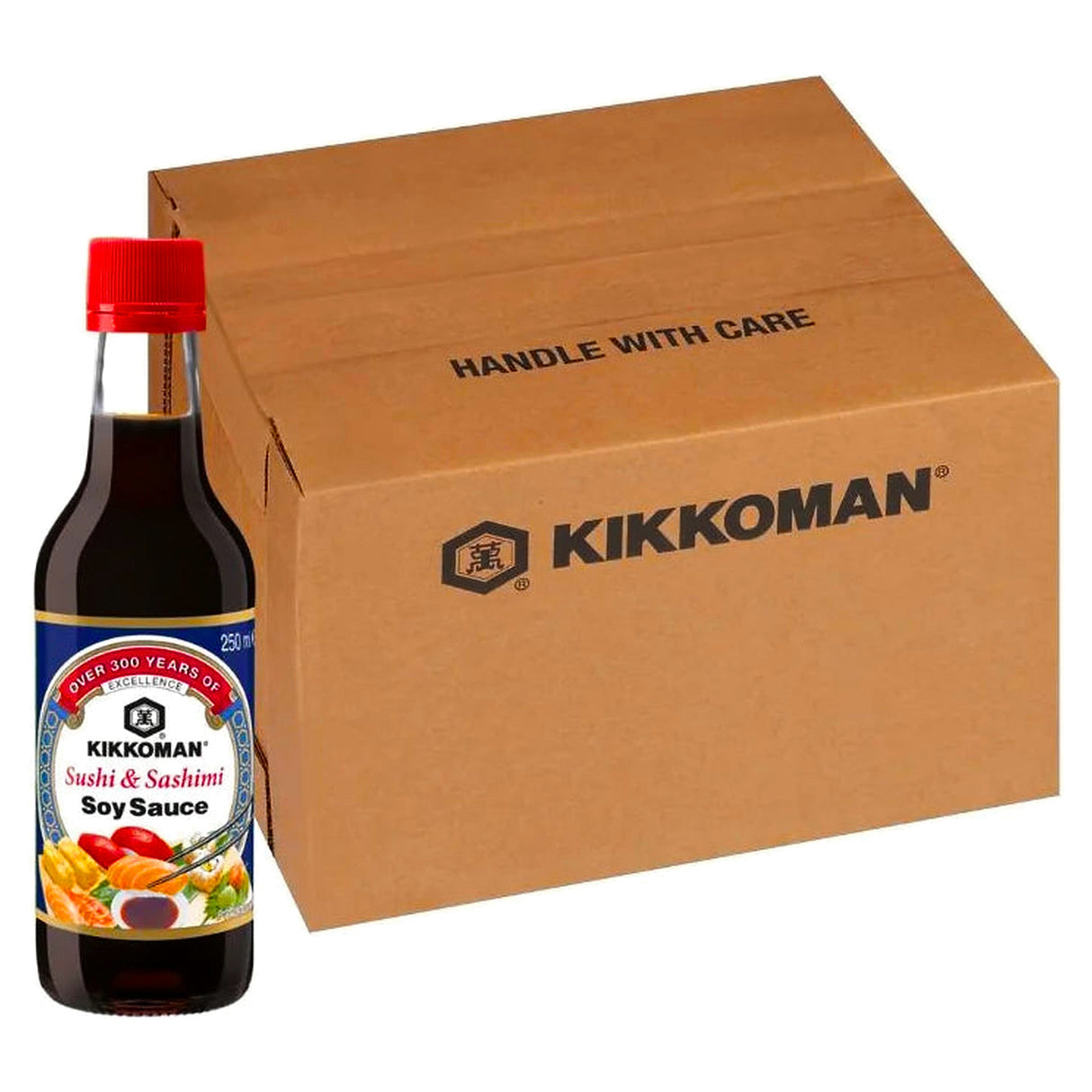 Kikkoman Sushi & Sashimi Soy Sauce 250ML (Case of 6)