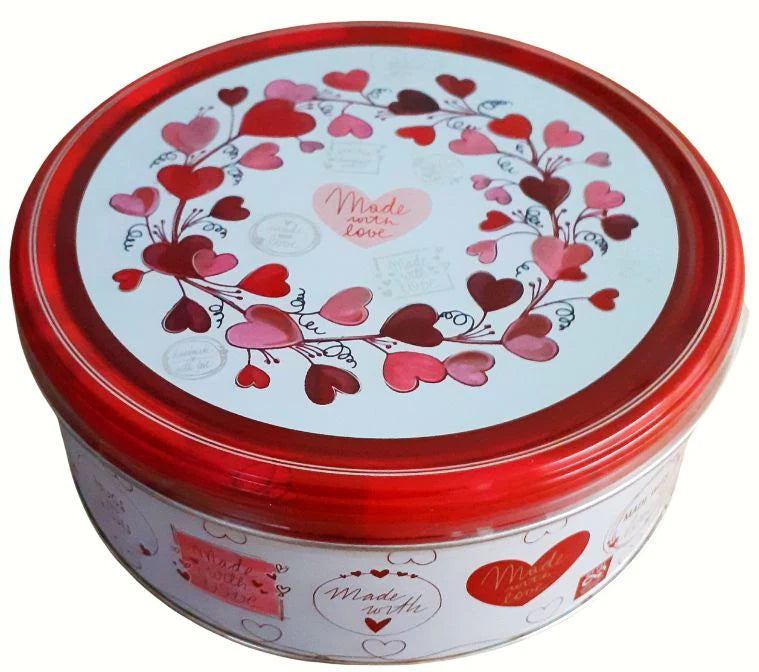 Pâtisserie Mathéo Butter Cookies "Hearts" 4 Designs 150G (design may vary)