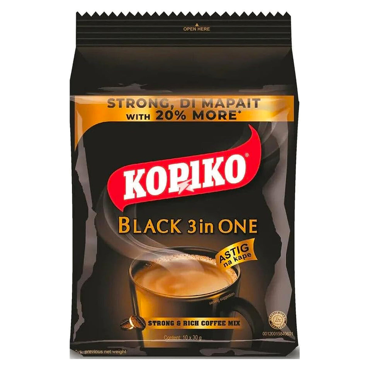 Kopiko Black 3 In 1 (30G X 10)