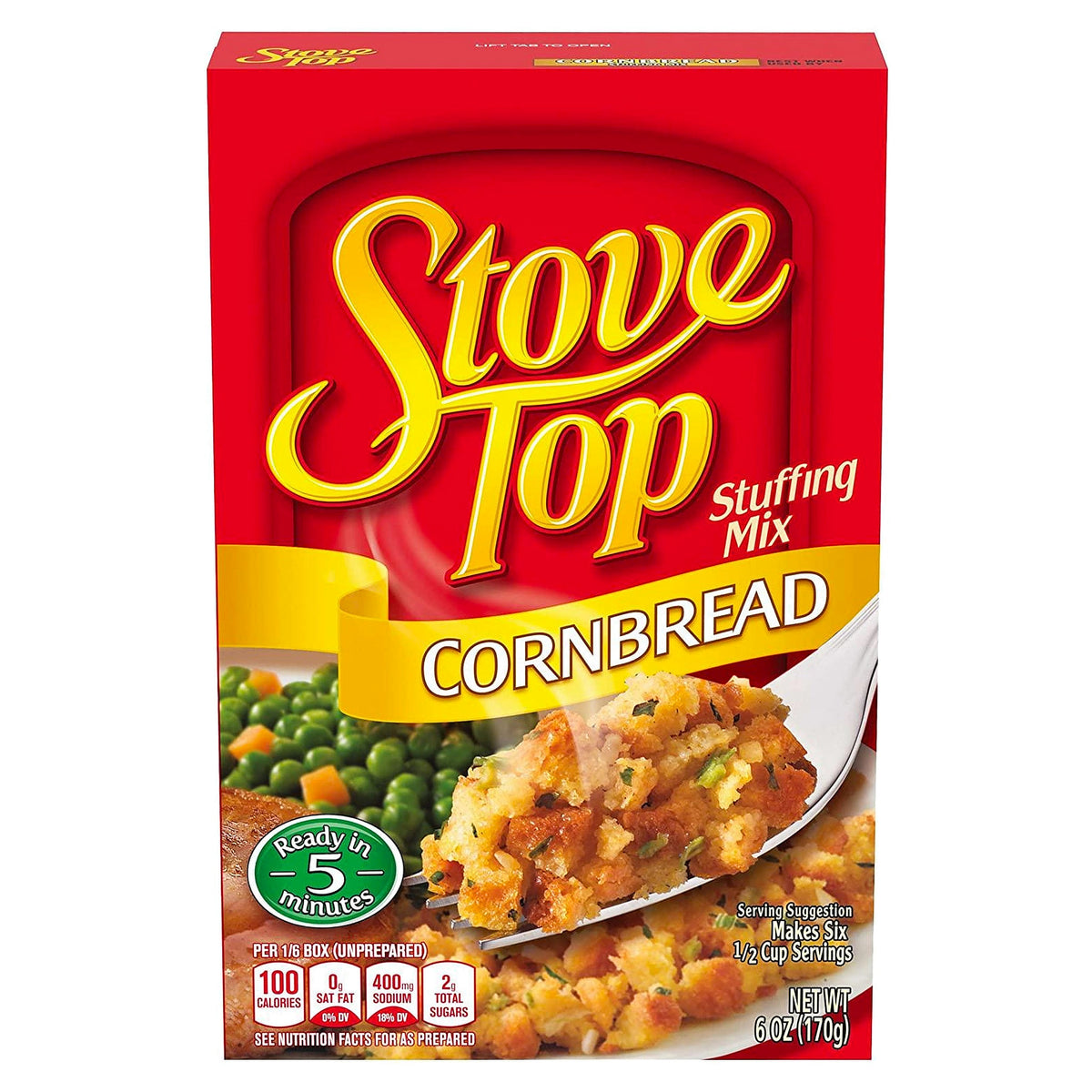 Kraft Stove Top Cornbread Stuffing 6Oz