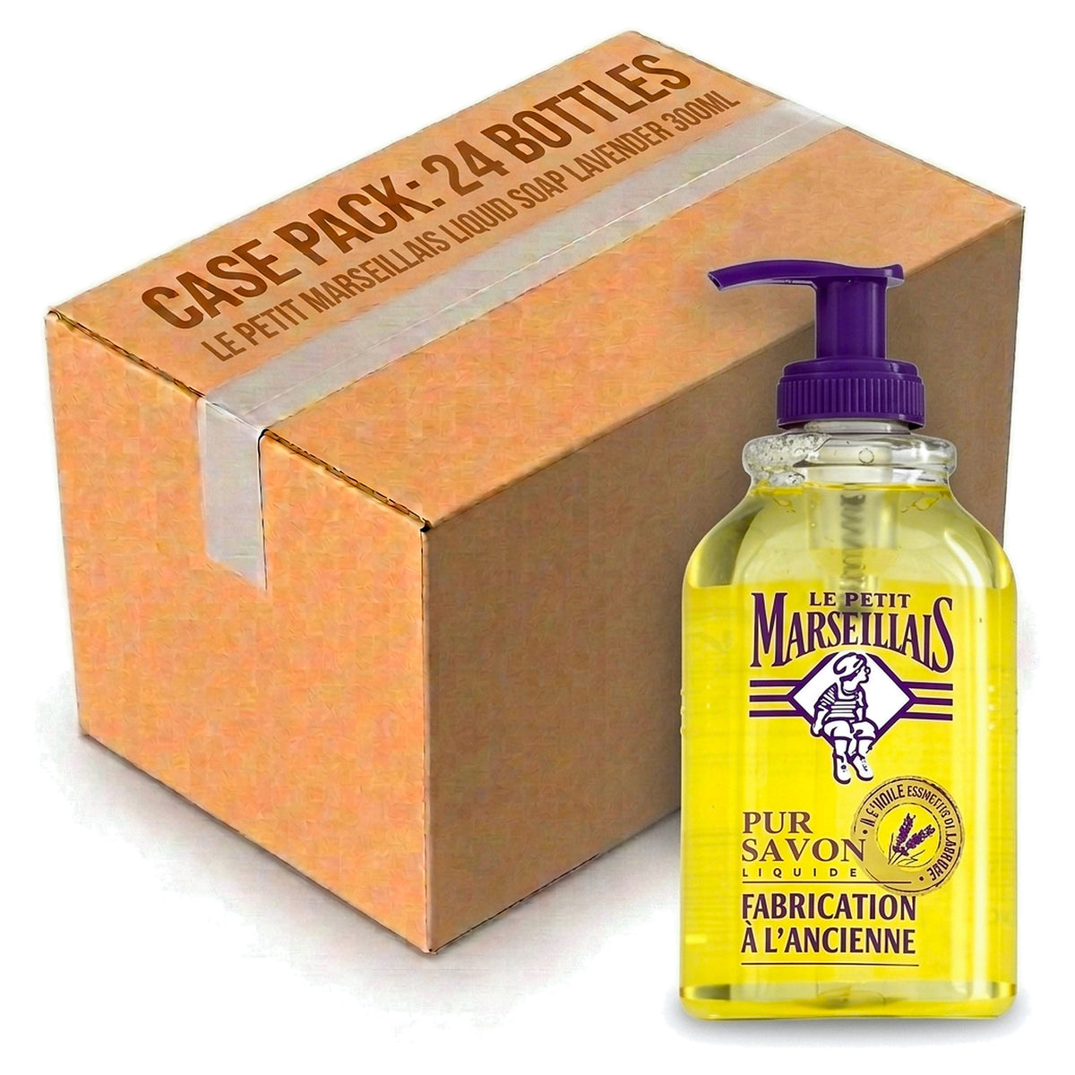 Le Petit Marseillais Liquid Hand Soap With Lavender 300ML (Case of 24)