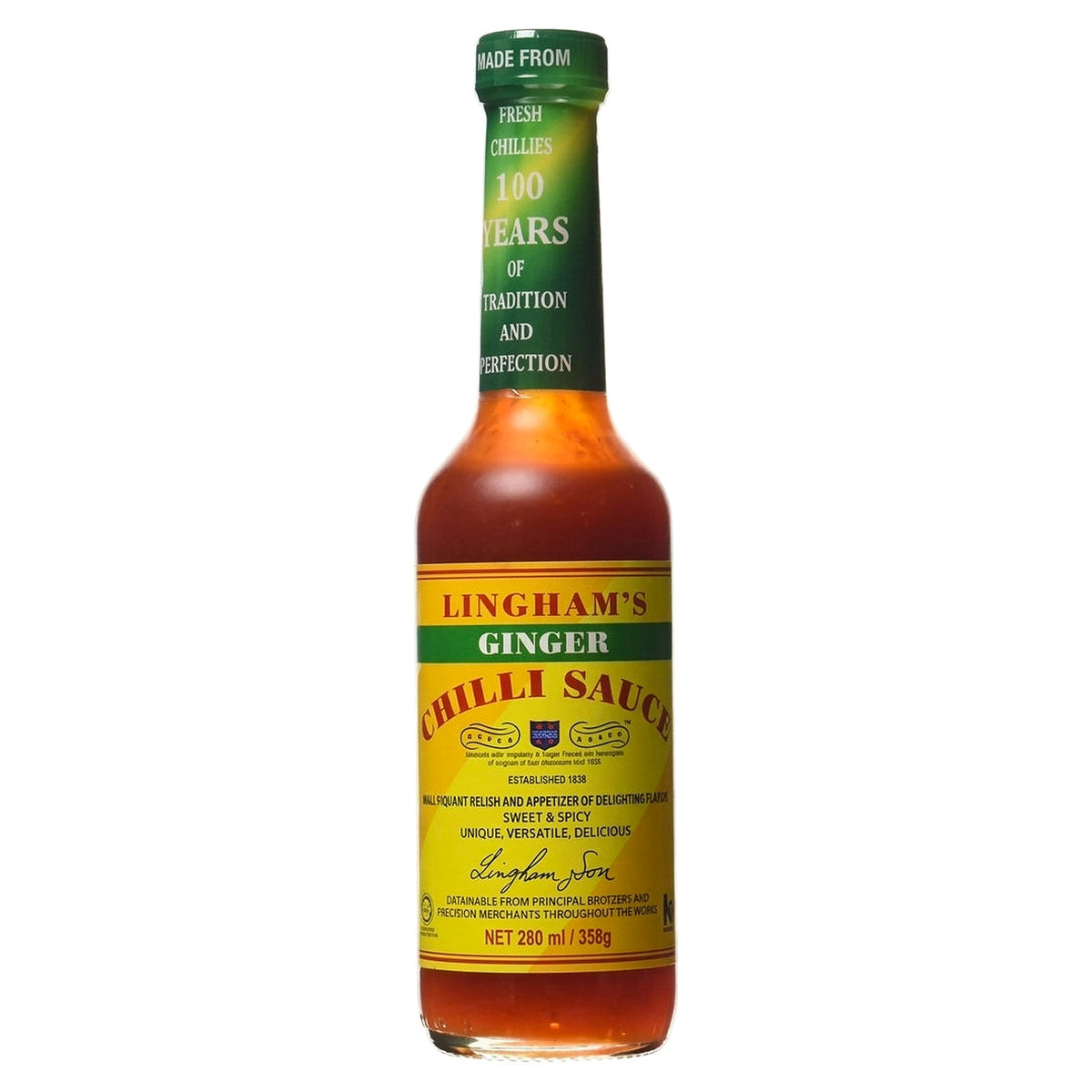 Linghams Ginger Chilli Sauce
280Ml