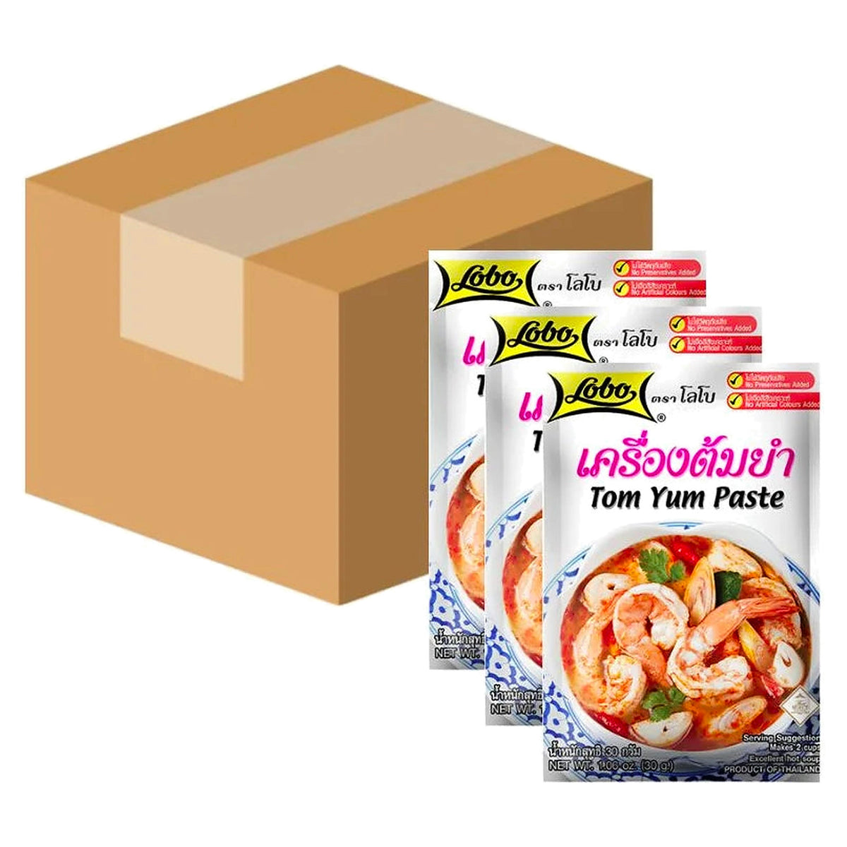 Lobo Tom Yum Paste Mix 30G (Case of 48)