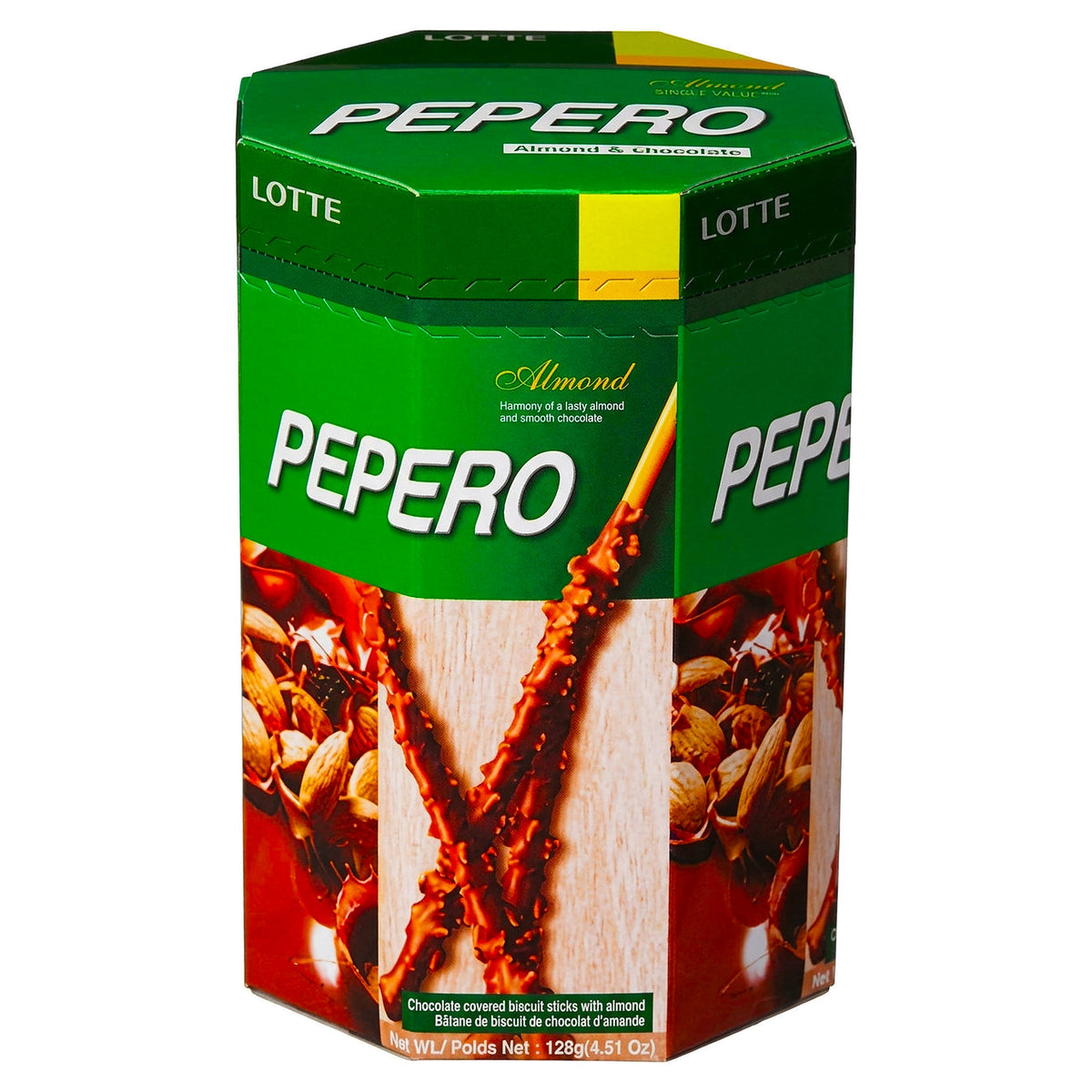 Lotte Pepero Almond Multi Pack 128G
