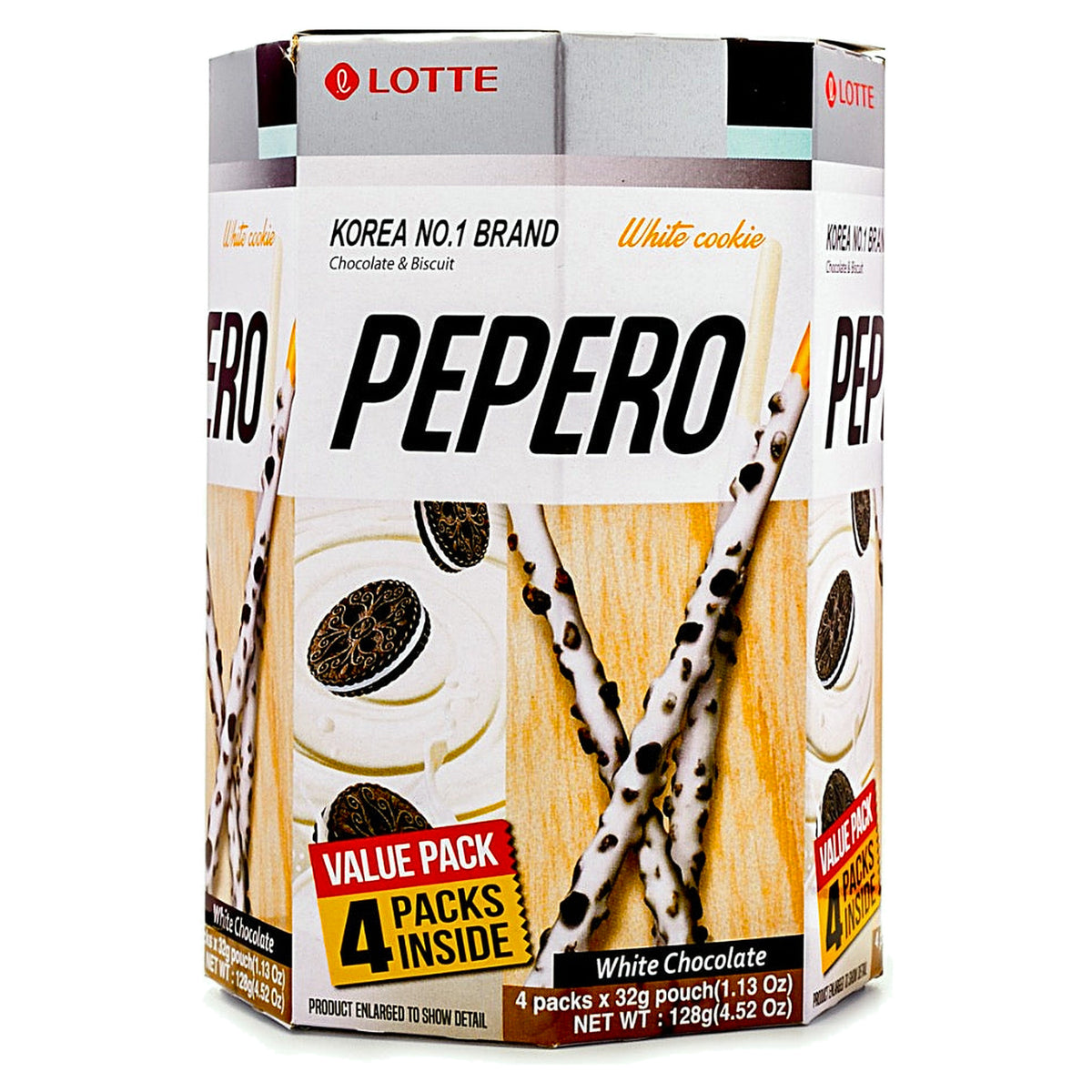 Lotte Pepero White Cookie 128G