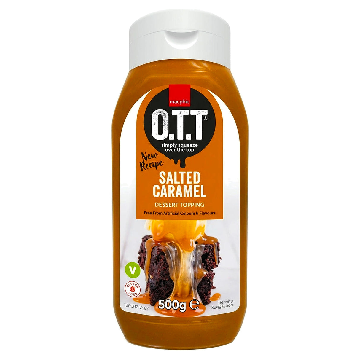 Macphie O.T.T. Salted Caramel Dessert Topping 500G
