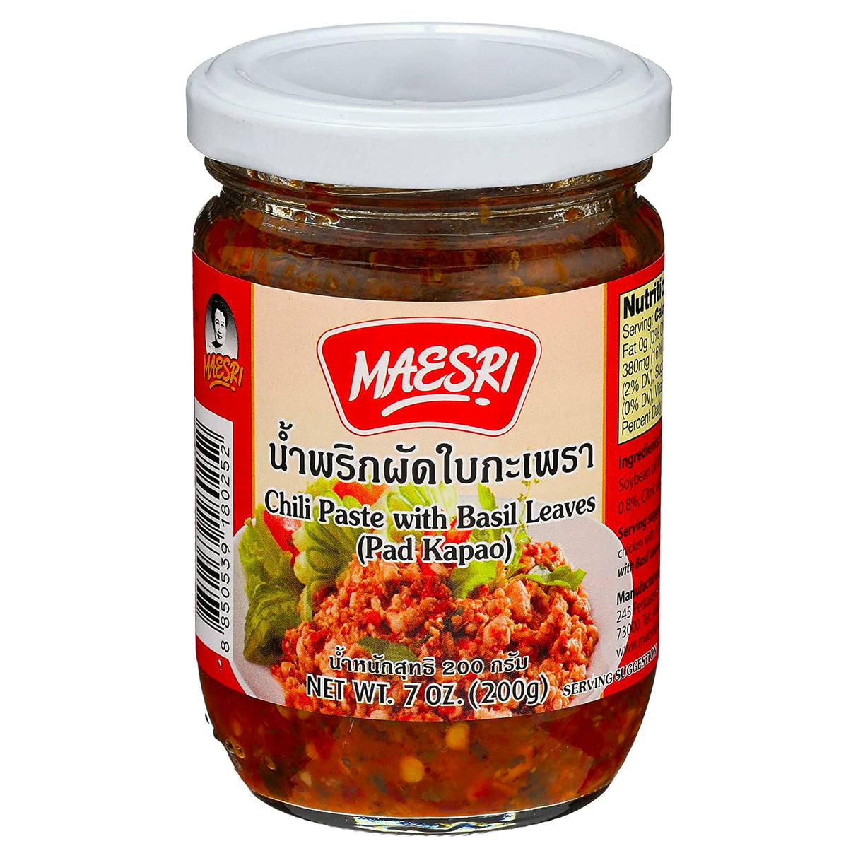 Mae Sri Chilli Paste & Holy Basil Pad Ka Prao 200G