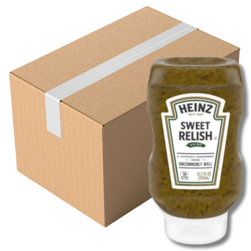 Heinz Squeeze Sweet Relish 12.7oz (375ml) (Case of 12)