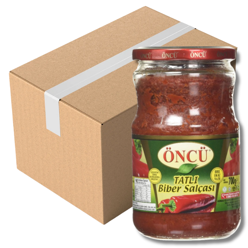 Oncu Mild Pepper Paste 700G (Sweet) (Case of 12)
