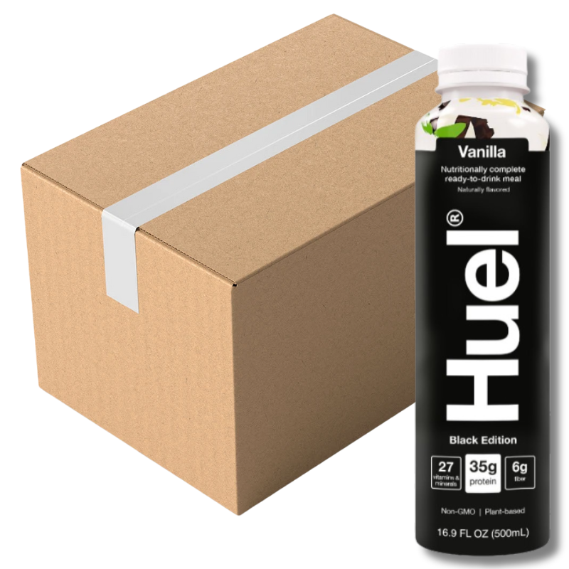 Huel Black Edition Vanilla 500ML (Case of 8)