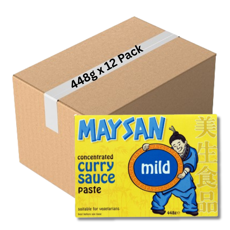 Maysan Mild Curry Sauce Paste 448G (Case of 12)