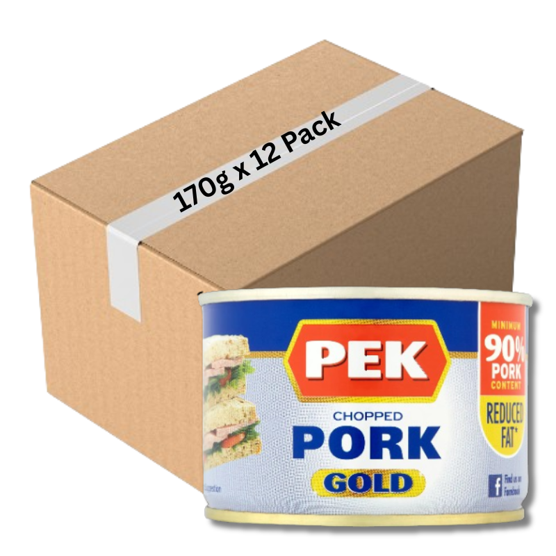 PEK Chopped Pork Gold “Extra Lean” 170G (Case of 12)
