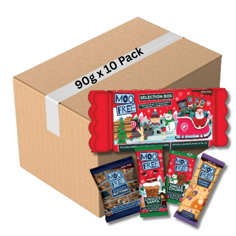 Moo Free Selection Box 90G (Case of 10)