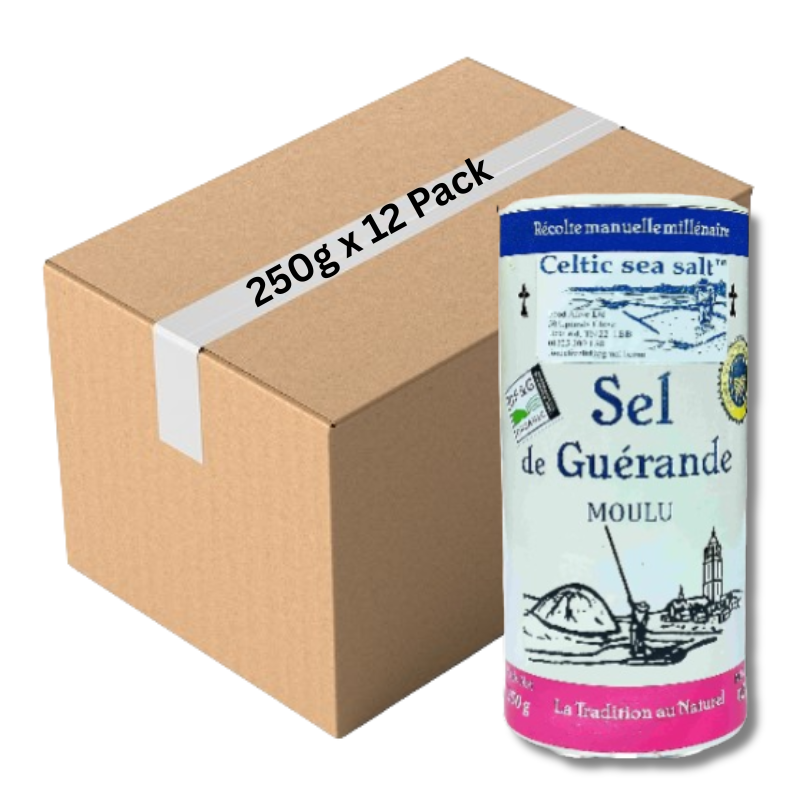 Celtic Sea Salt/Sel De Guerande Organic Shaker 250G (Case of 12)