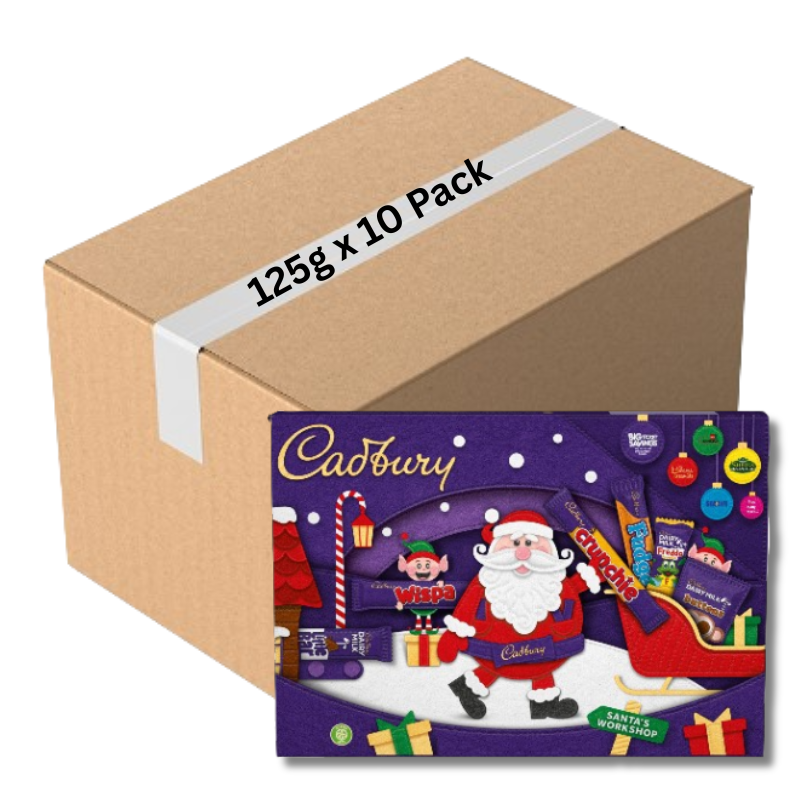 Cadbury Selection Santa Medium 125G (Case of 10)