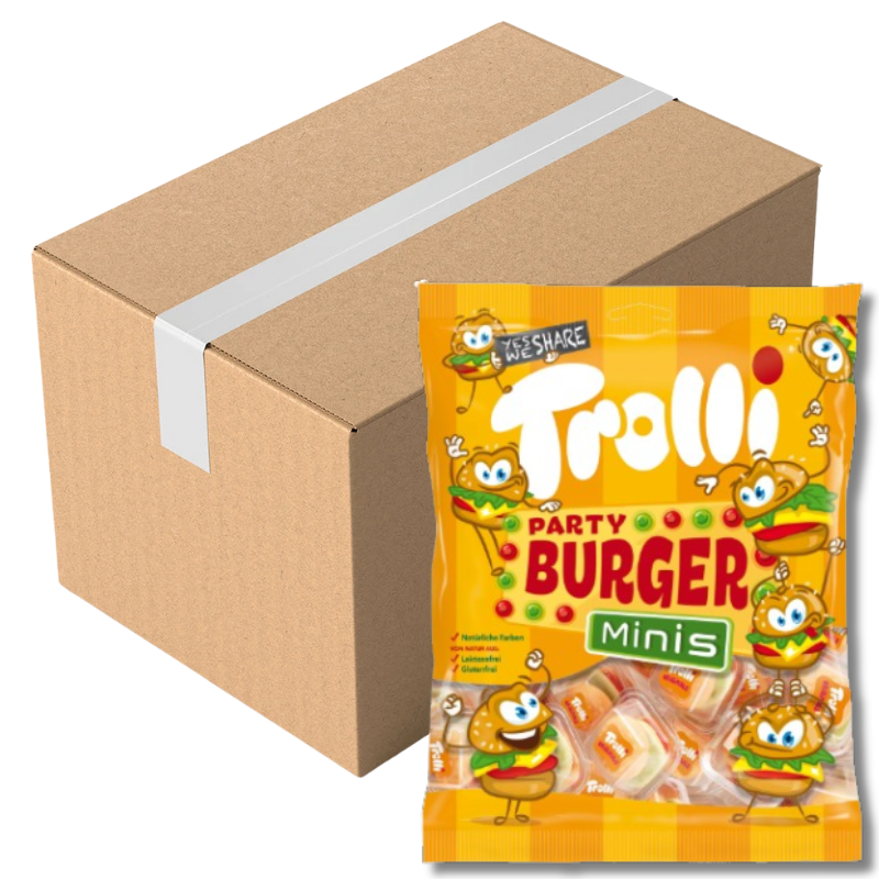 Trolli Mini Burger 170G (Case of 8)