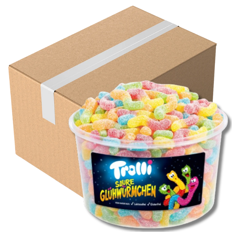 Trolli Fruit Gum Firefly 1050G (Case of 6)