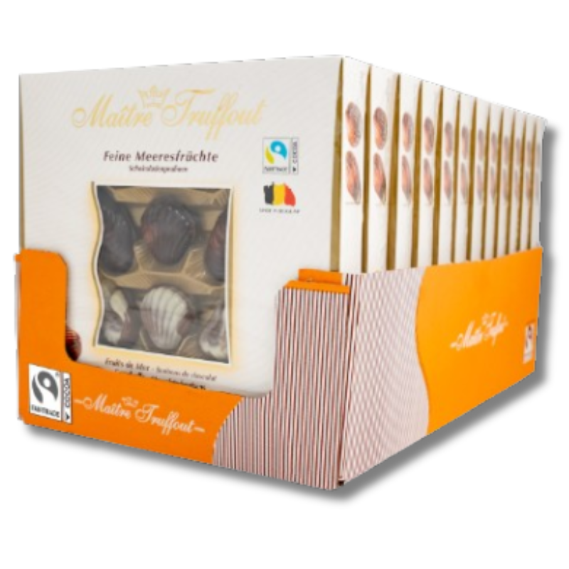 Maître Truffout Pralines Sea Shells 250G (Case of 12)
