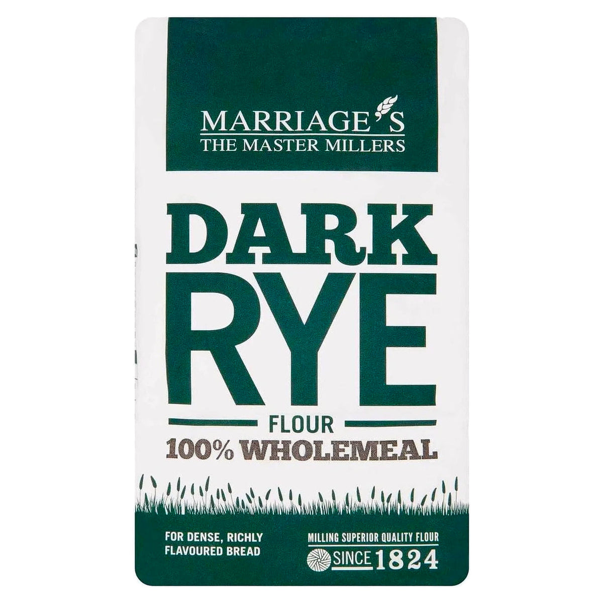 Marriages Millers Dark Rye Flour 1KG