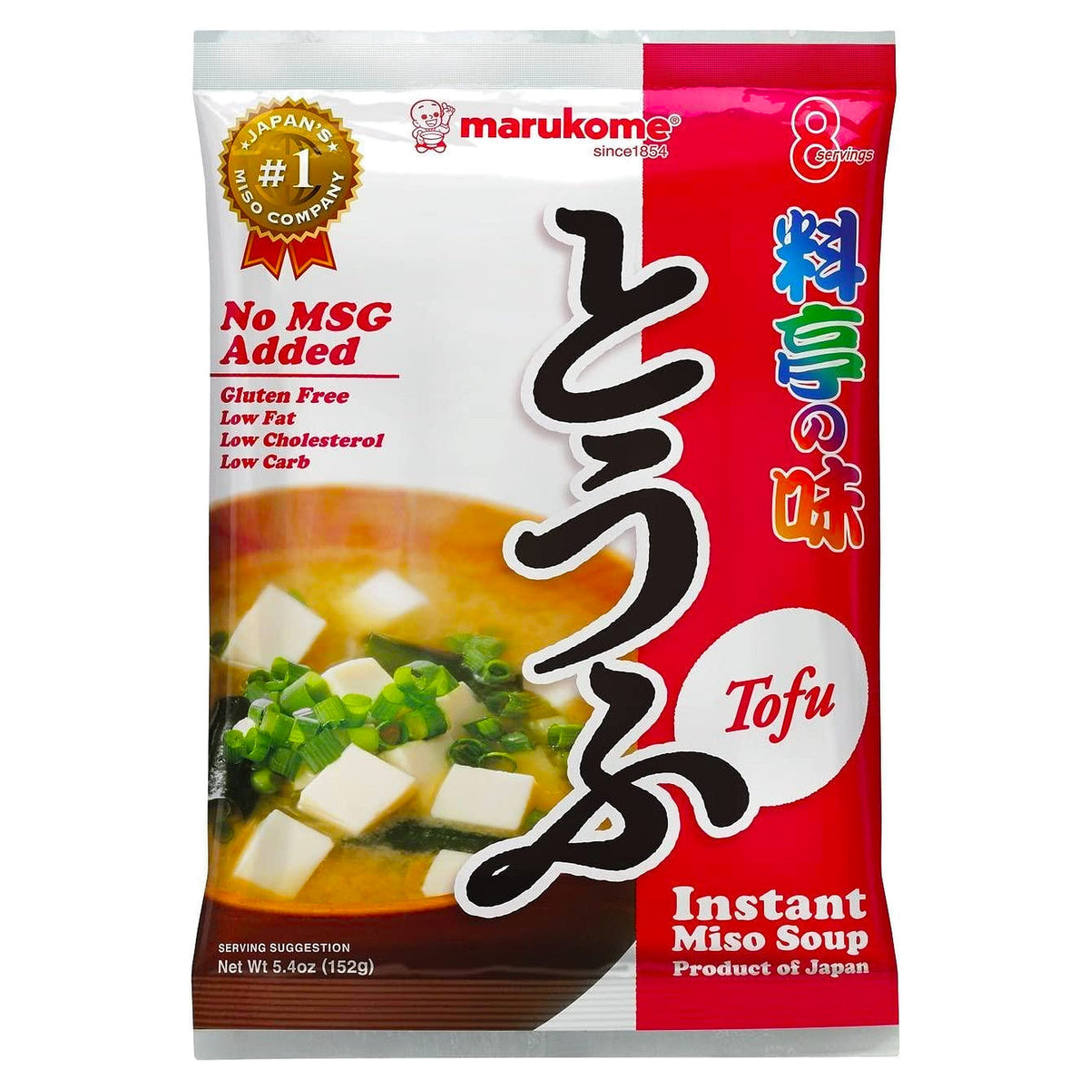 Marukome Ryotei No Aji Miso Soup Tofu 152G