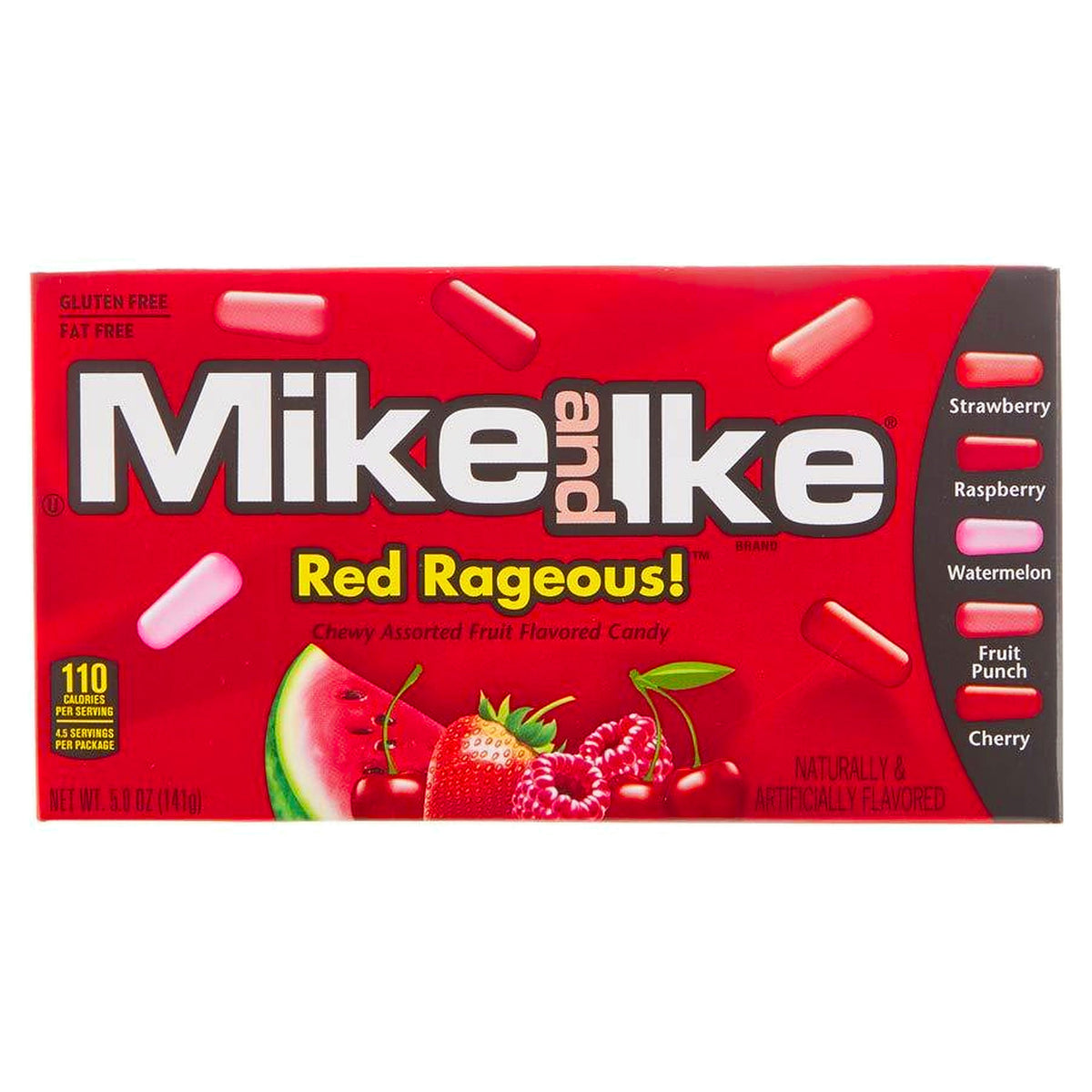 Mike & Ike Red Rageous 5Oz