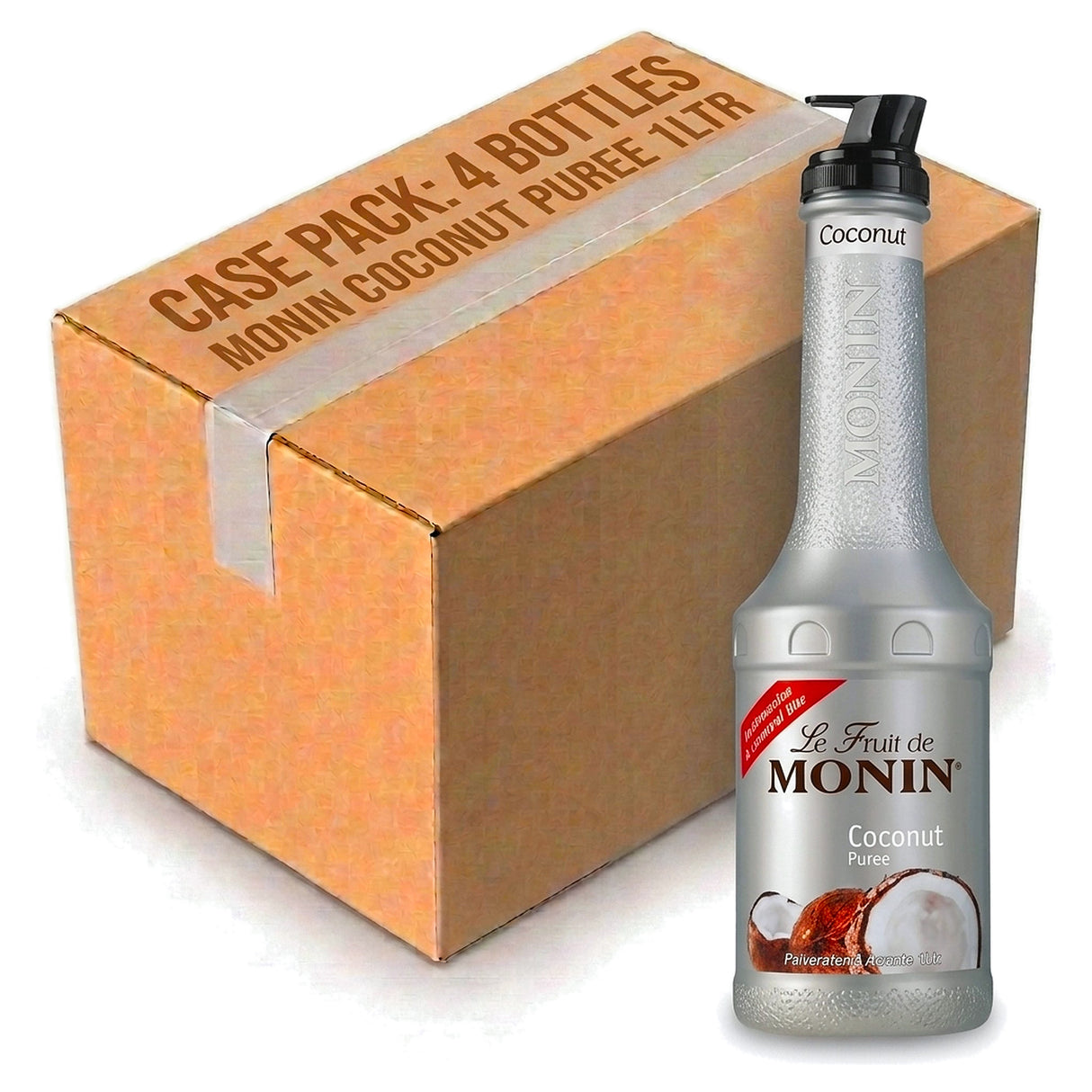 Monin Coconut Puree 1Ltr (Case of 4)