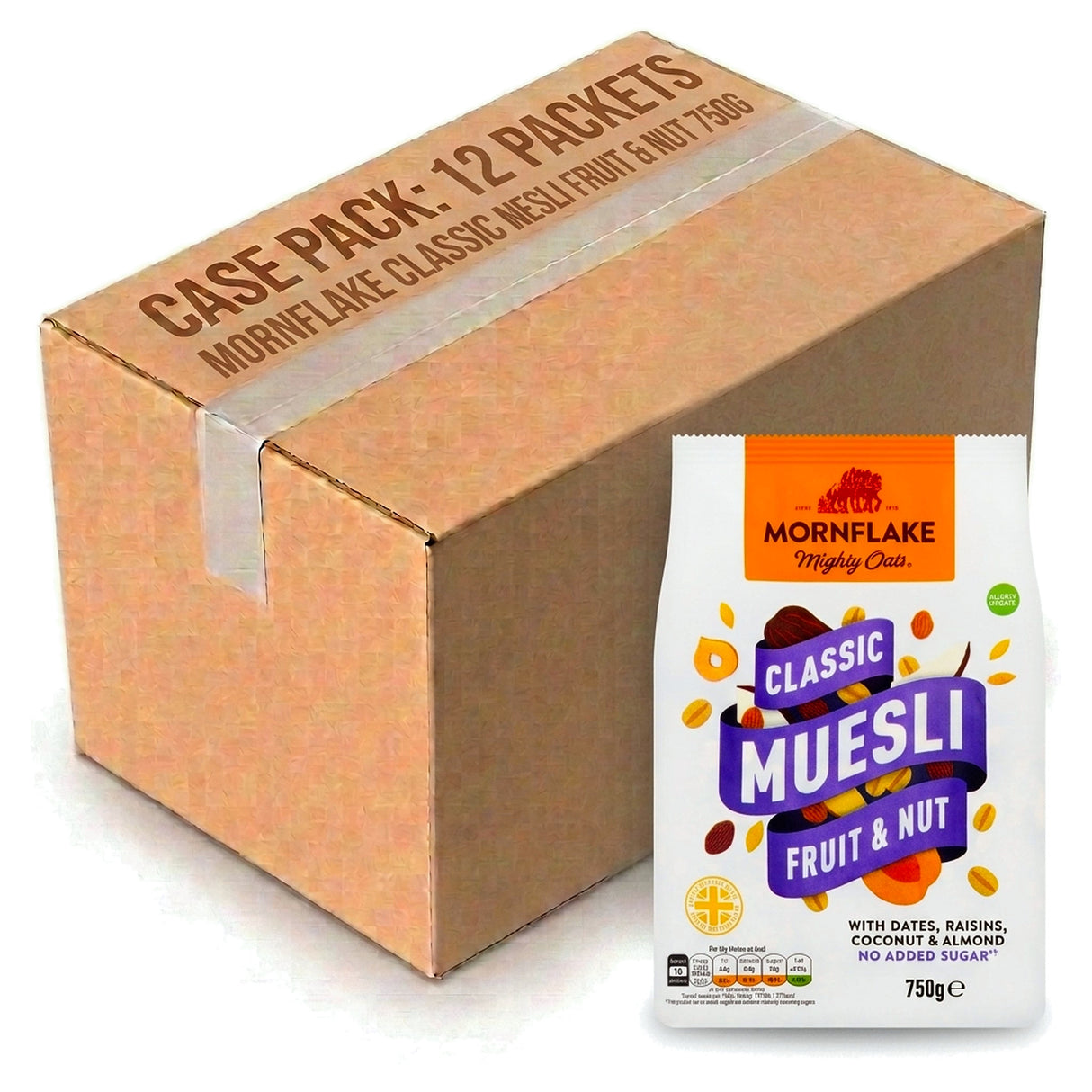 Mornflake Classic Muesli Fruit & Nut 750G (Case of 12)