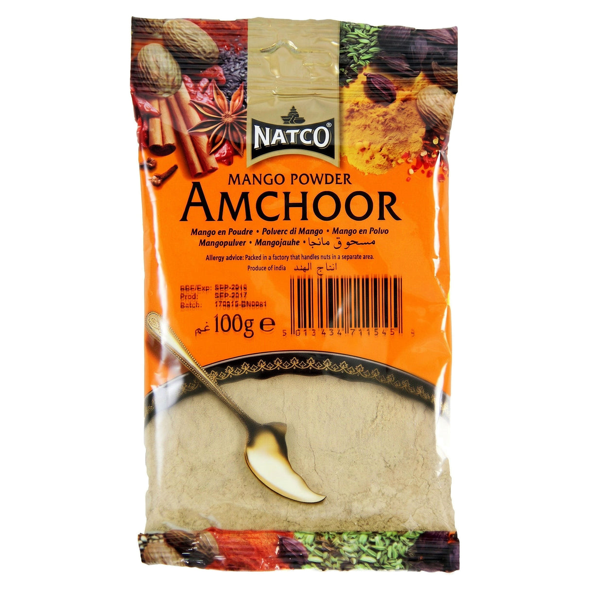 Natco Amchoor Powder Refill Pack 100G