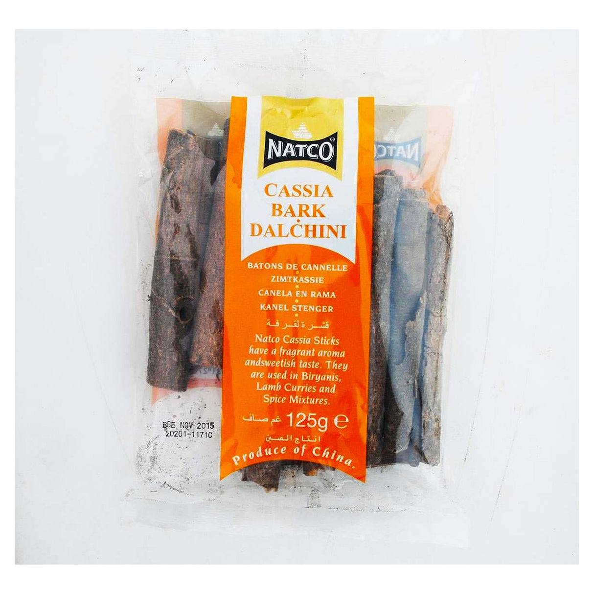 Natco Cassia Bark (Dalchini) 125G