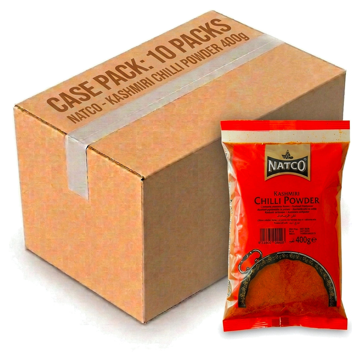 Natco Chilli Powder Kashmiri 400G (Case of 10)