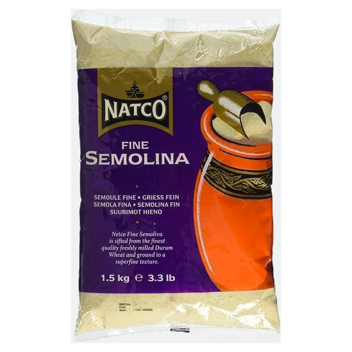 Natco Semolina Fine 500G