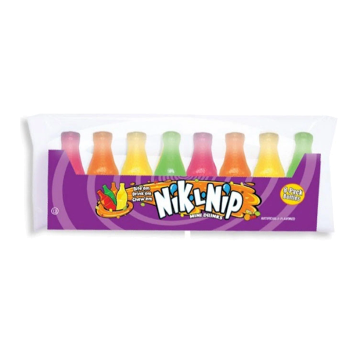 Nik-L-Nip Wax Candy Original 8 Pack 79G (Case of 12)