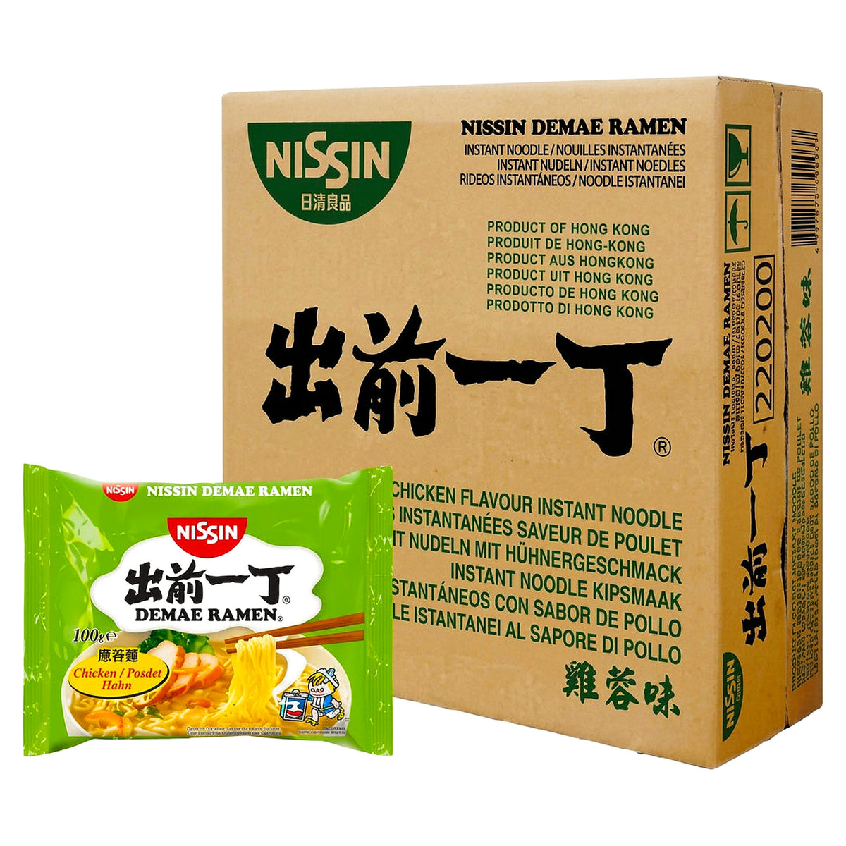 Nissin Demae Ramen Chicken 100G (Case 30)