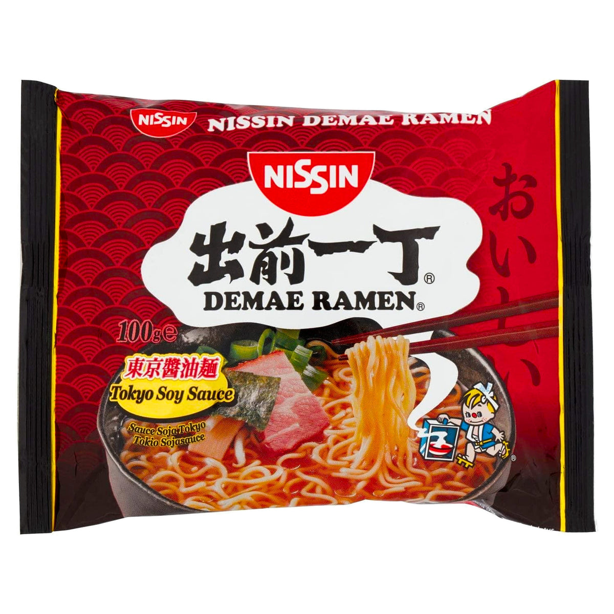 Nissin Demae Ramen Tokyo Soy Sauce 100G