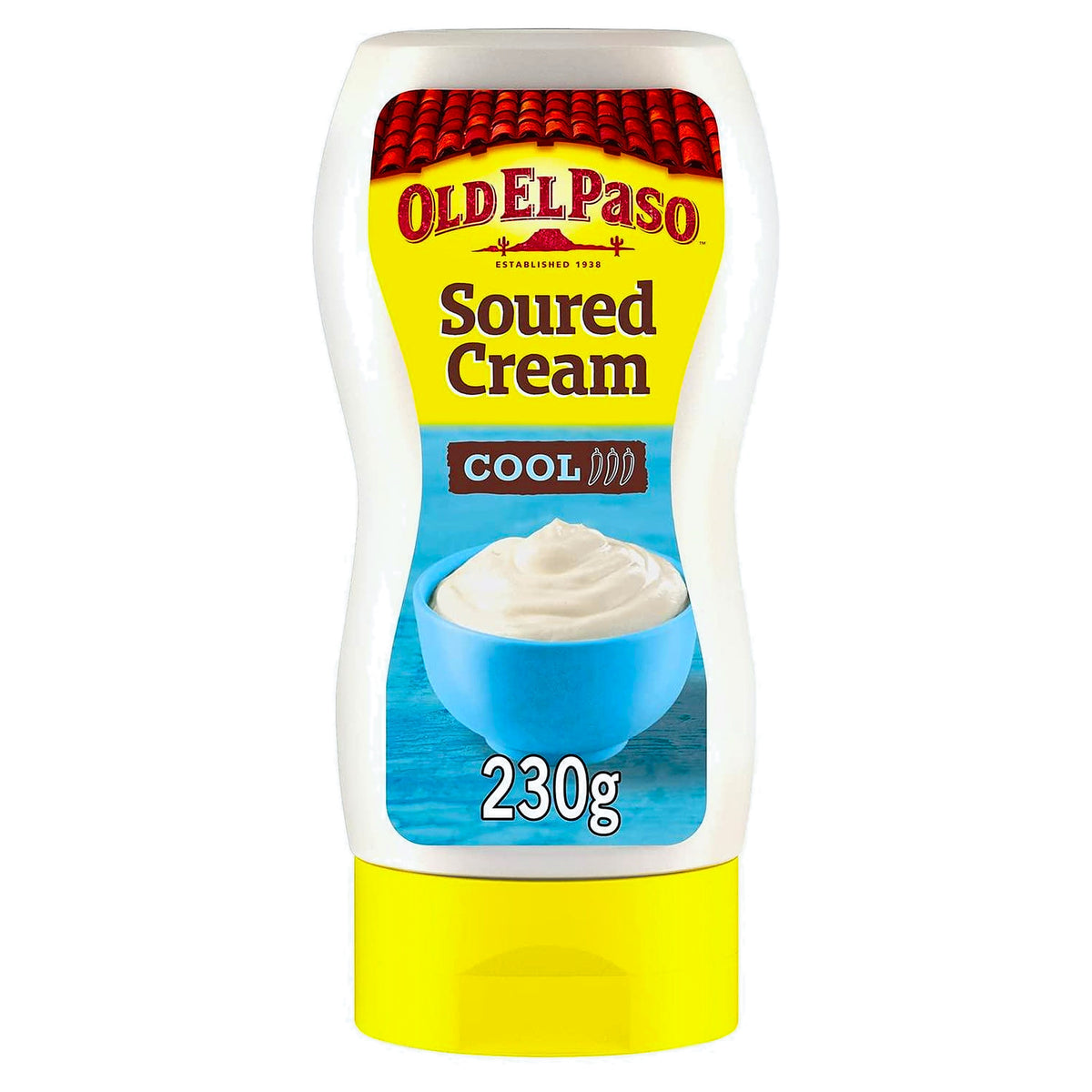 Old El Paso Cool Soured Cream Topping 230G