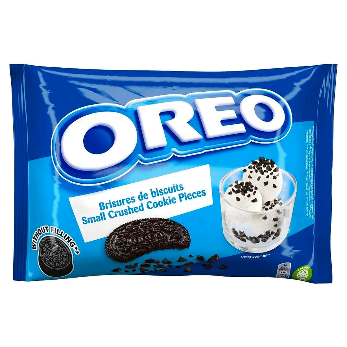 Oreo Crushed Cookie Crumbs No Creme 400G