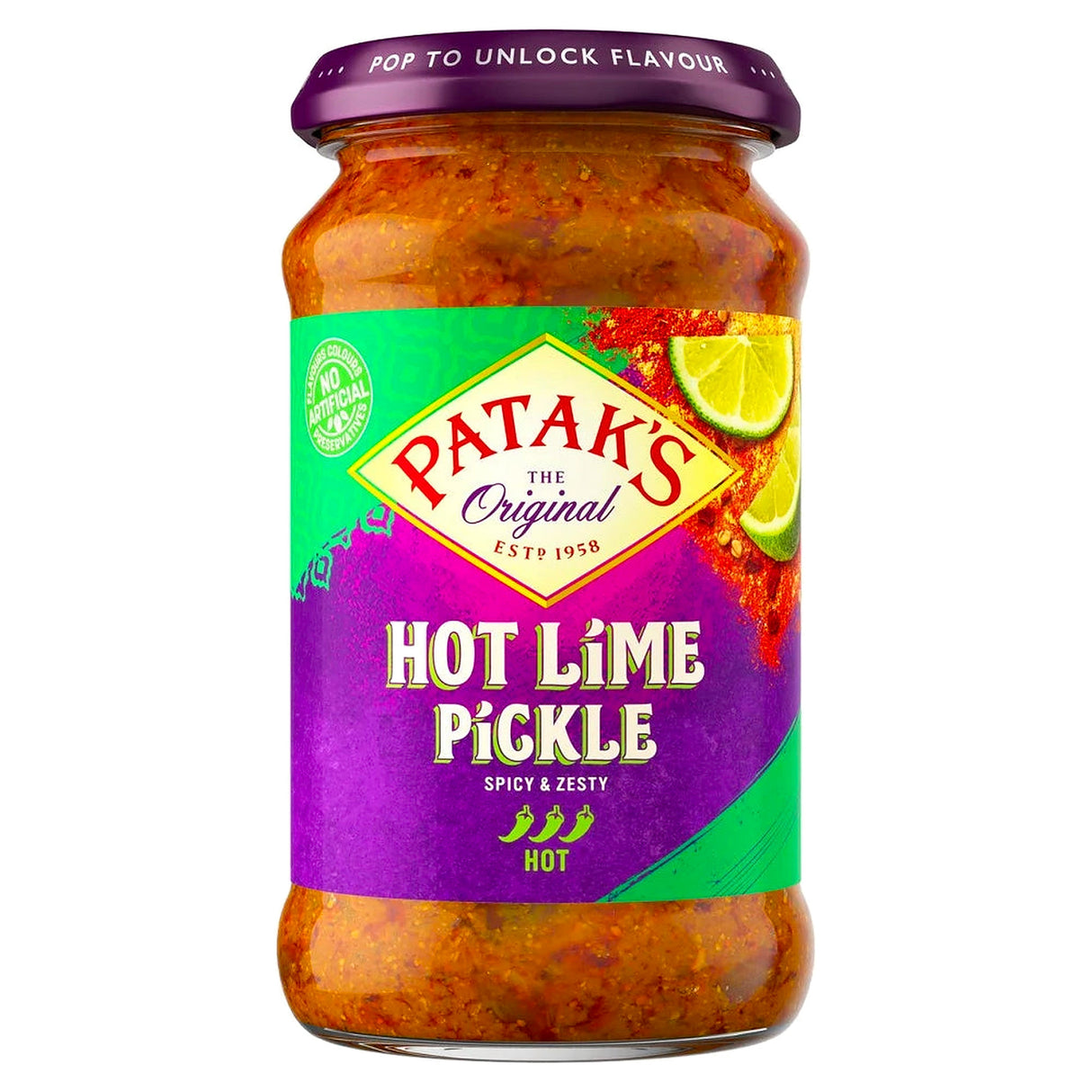 Patak's Hot Lime Pickle 283G