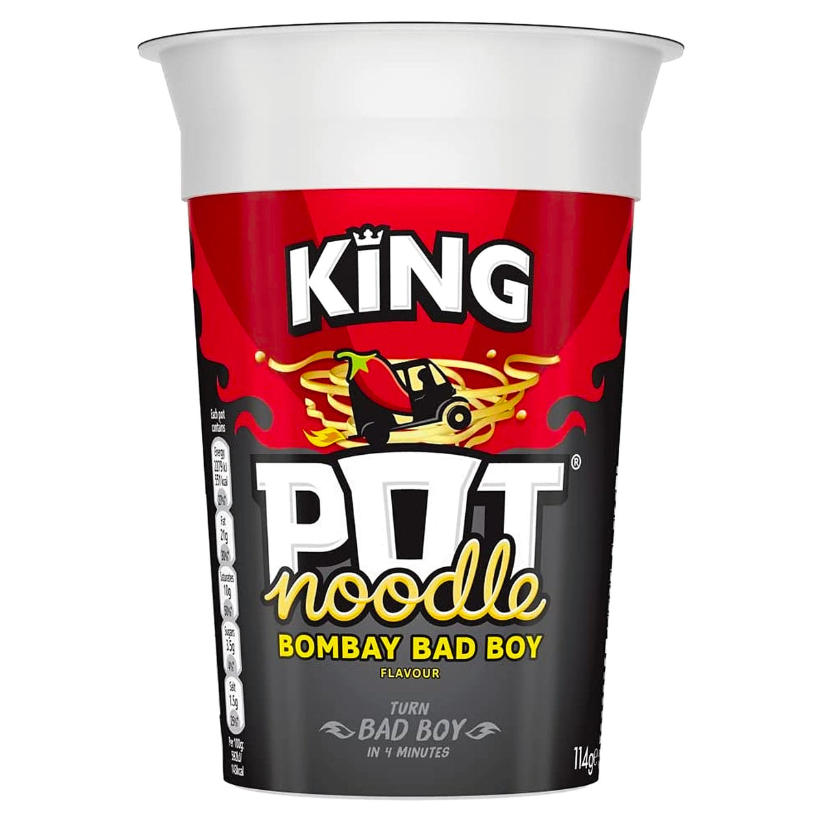 Pot Noodle King Bombay Bad Boy 114G