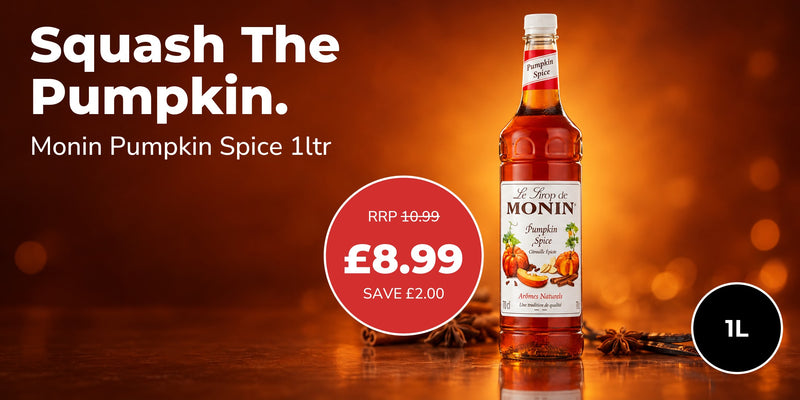Monin Pumpkin Spice 1ltr, £8.99