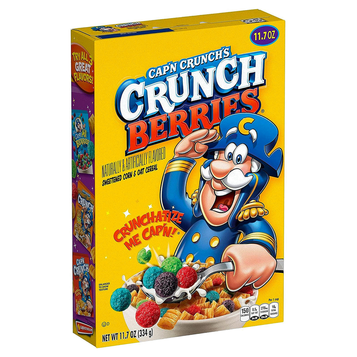 Quaker Cap N' Crunch Berry Cereal 11.7Oz