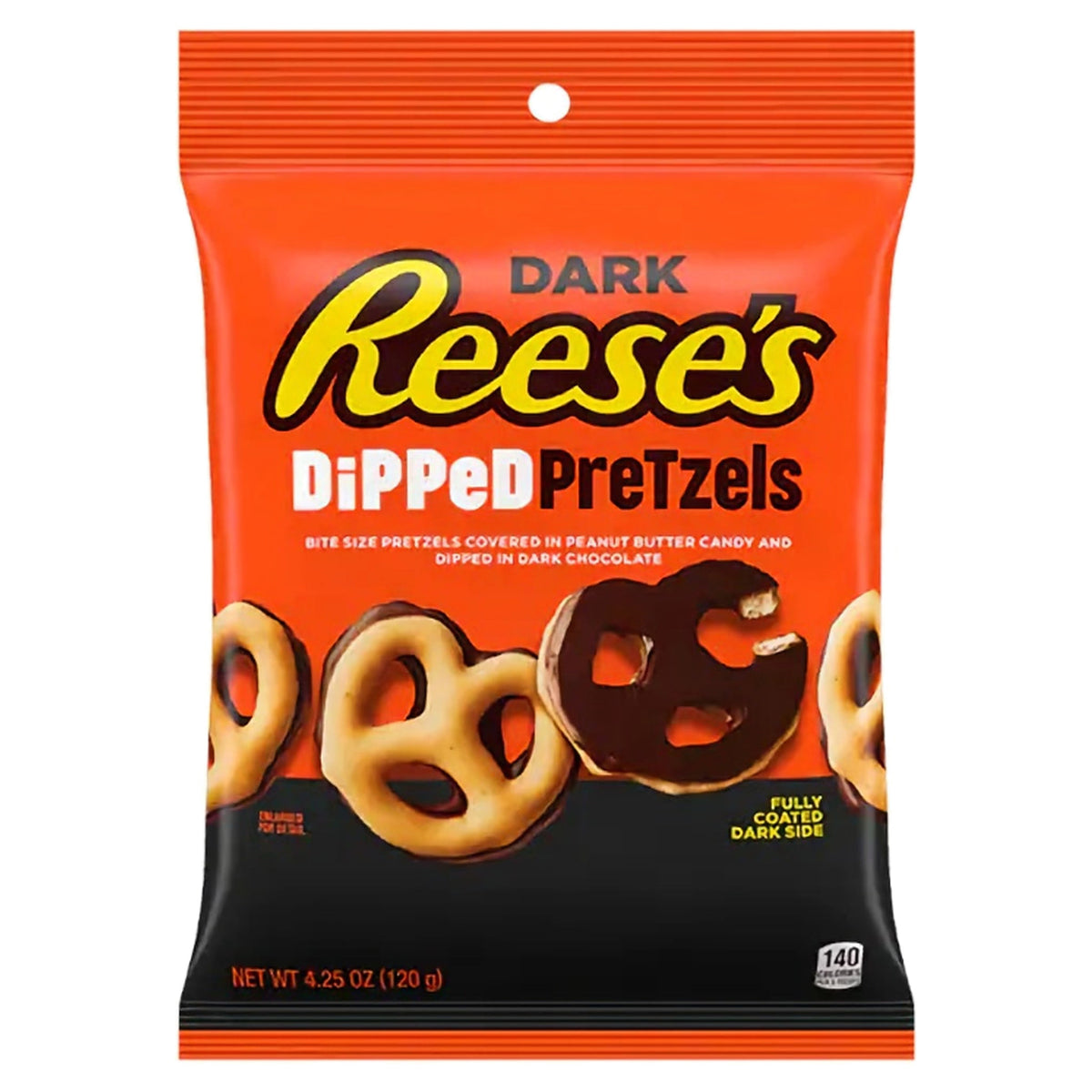 Reese's Dark Chocolate Dipped Pretzels 4.25oz